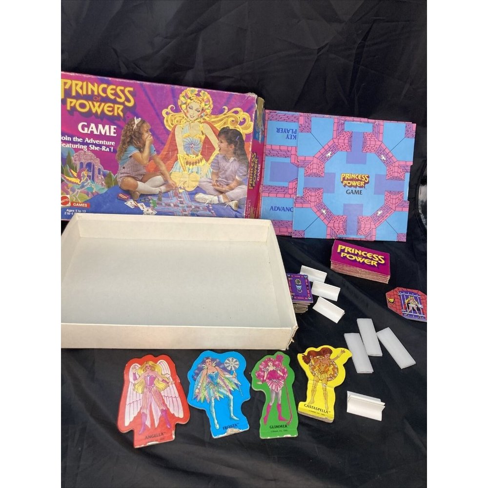Vintage MOTU Mattel 80s She-Ra Princess of Power Board Game See Description